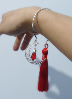 衍生赐福蝴蝶铃铛饰品手圈