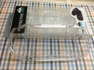 痛机贴适用 PSP1000 透明硬壳 保护壳 PSP3000水晶壳