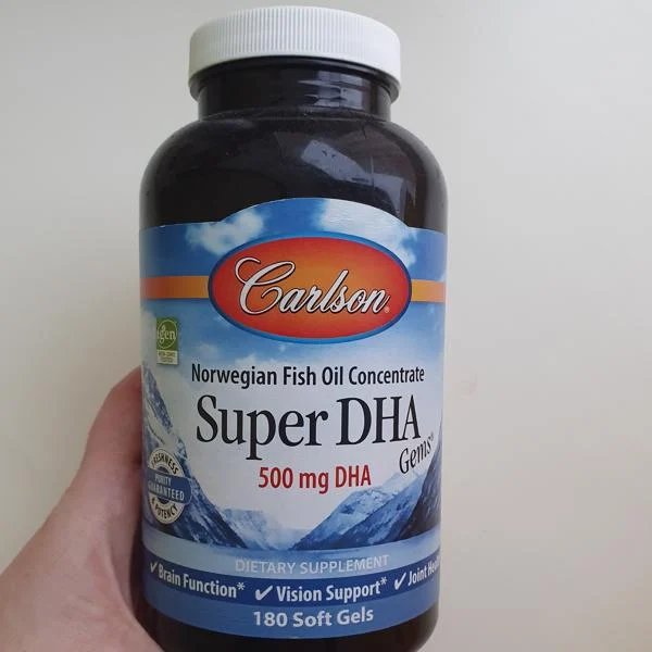 Carlson 康一生 Super DHA Gems 500mg 240 粒软凝胶挪威鱼油