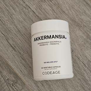 Codeage Akkermansia 90粒素食胶囊 阿克曼菌 益生元 代谢
