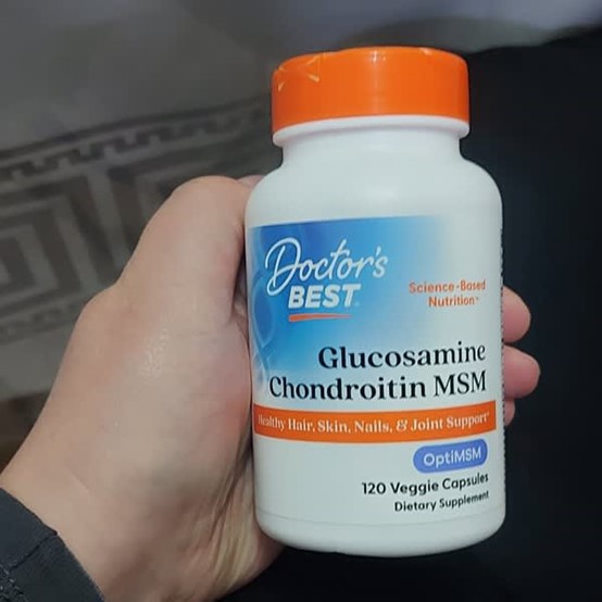 Doctor's Best 葡萄糖胺软骨素 MSM 360 粒素食胶囊 关节 活动