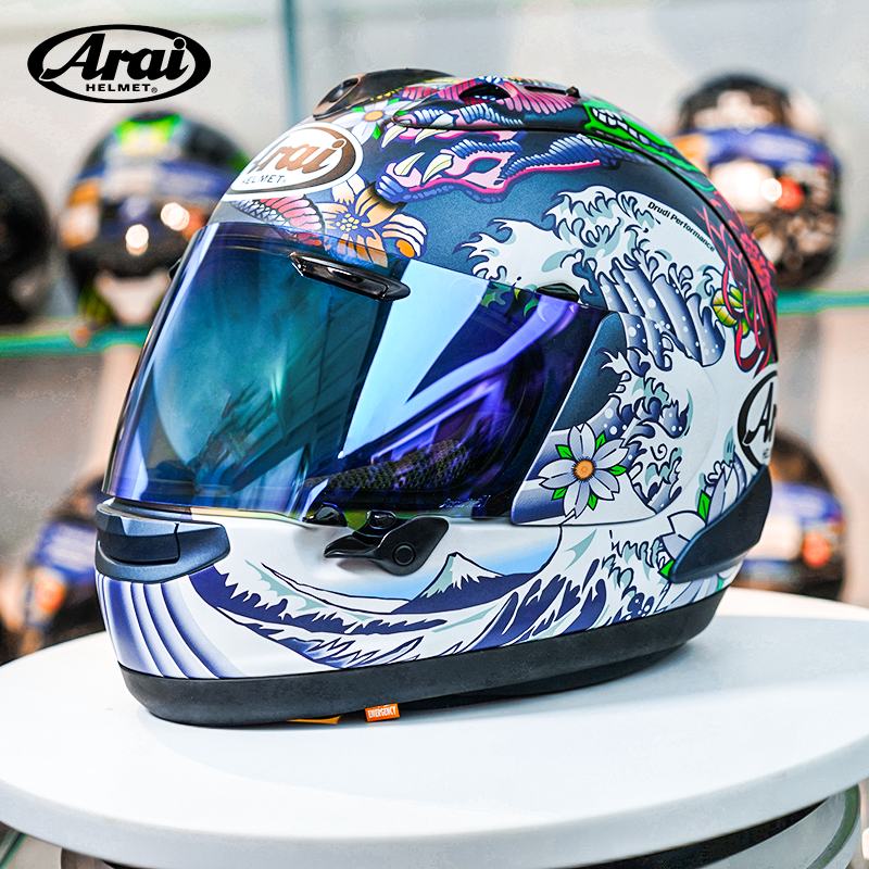 现货ARAI RX-7X摩托车头盔男女全盔东瀛龙大眼进口机车跑盔四季-封面