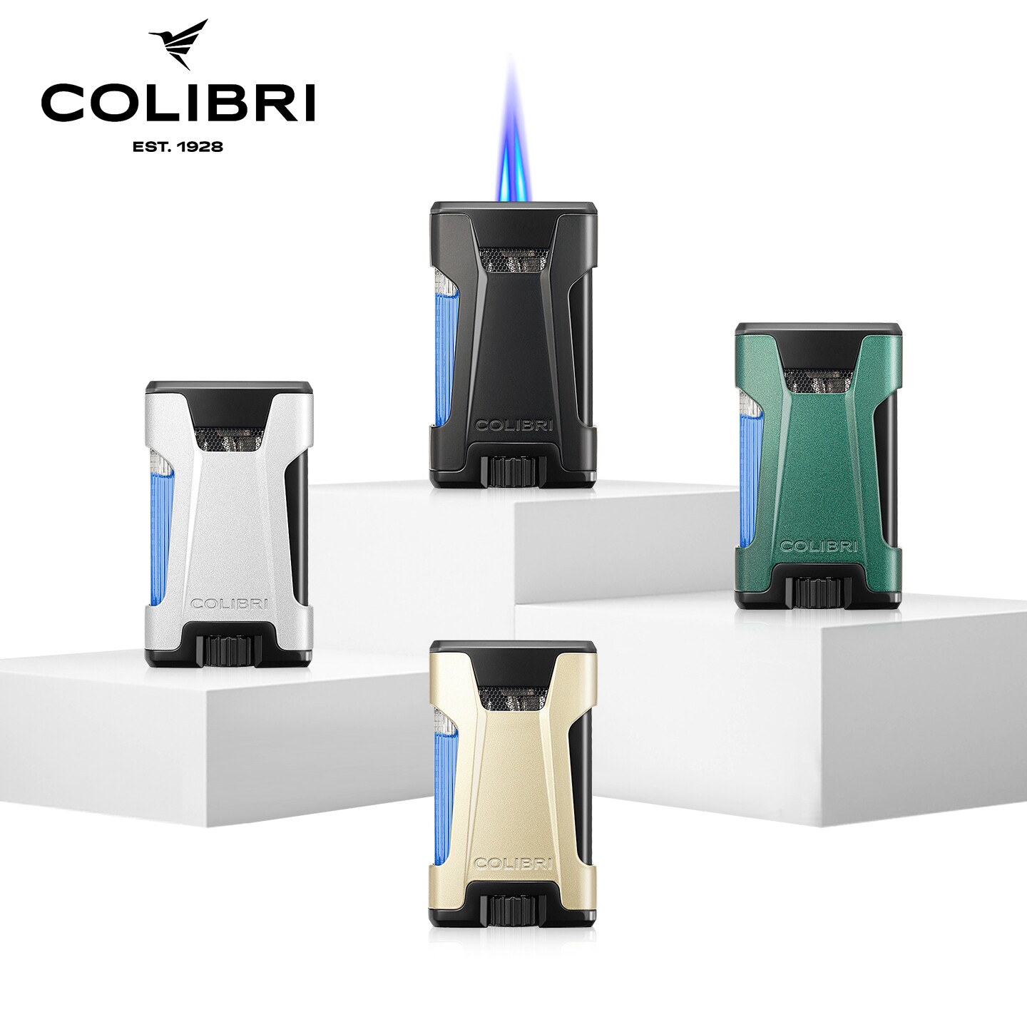 Colibri科乐比雪茄充气打火机图片