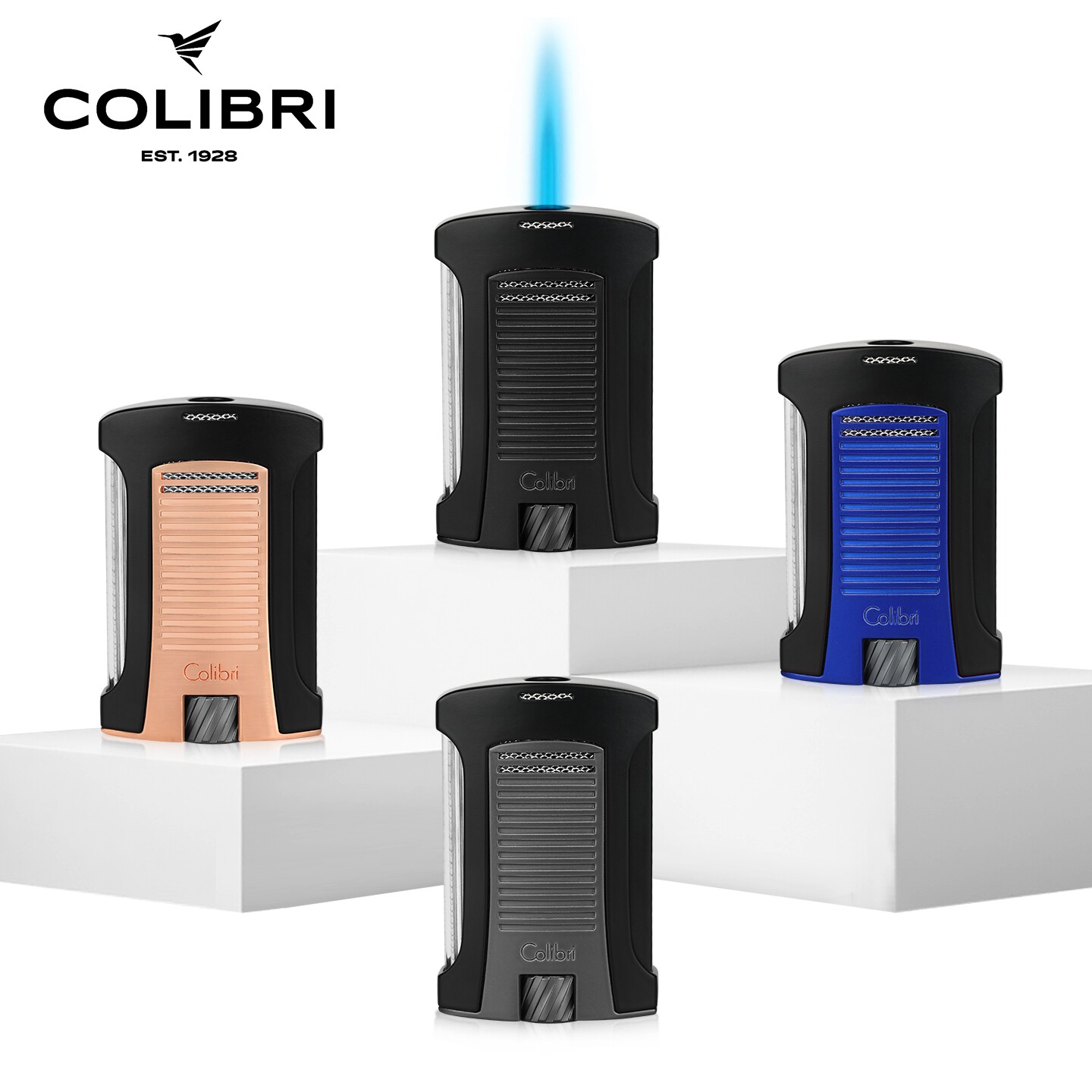 COLIBRI高档防风直冲雪茄打火机图片