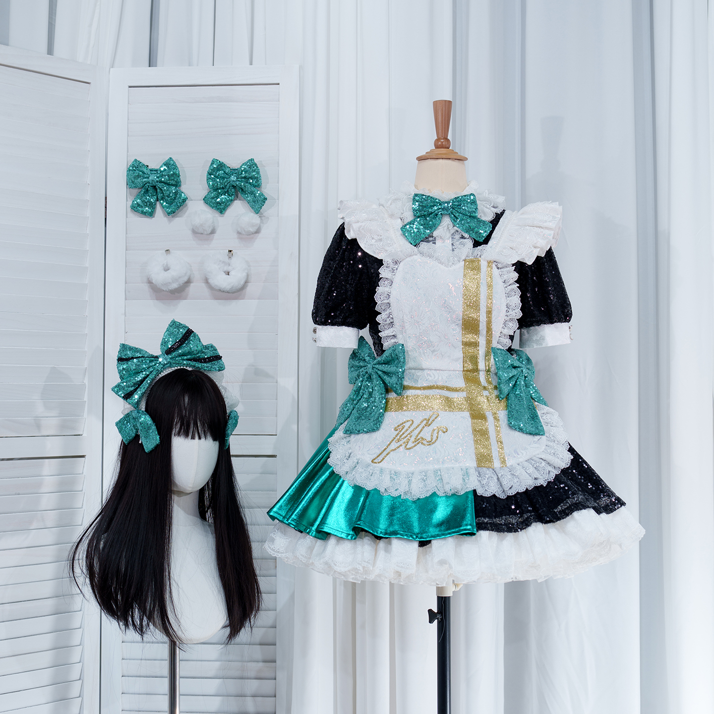 小知家褶皱地狱cos南小鸟演唱会满怀爱意接近中打歌服lovelive