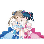 小知家褶皱地狱cos缪水联动lovelive蓝色粉色lolita定制