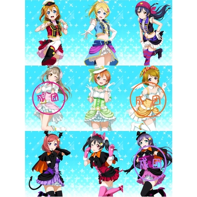 小知家褶皱地狱cos缪斯lovelive打歌服dsom演唱会版本华改