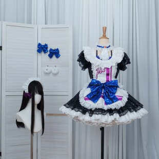 小知家褶皱地狱园田海未ovelive打歌服满怀爱意接近中cos演唱会