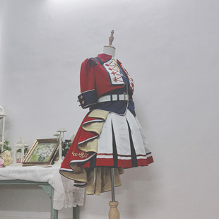 小知家cos缪斯九周年复活演唱会lovelive星空凛打歌服定制