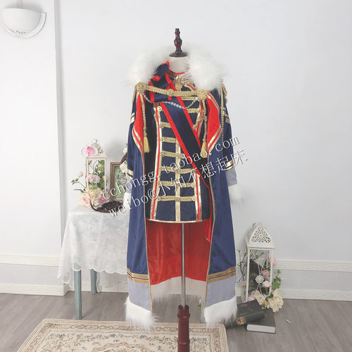 小知家褶皱地狱cos某天成为公主爸爸皇帝cosplay克劳德陛下