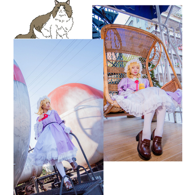 小知家东方project 梅莉 cos 褶皱地狱 秘封组 cosplay