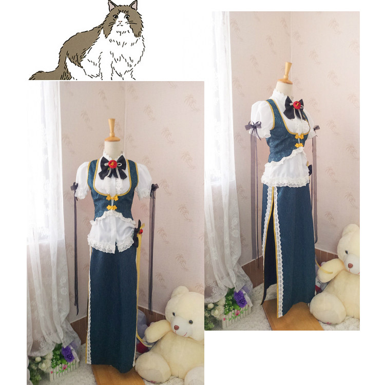 小知家褶皱地狱东方project 红美玲 cos 旗袍 cosplay 红美铃