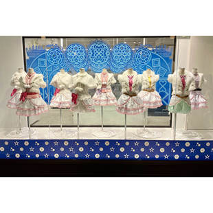 小知家褶皱地狱lovelive缪斯演唱会live雪色光晕打歌服二单cos