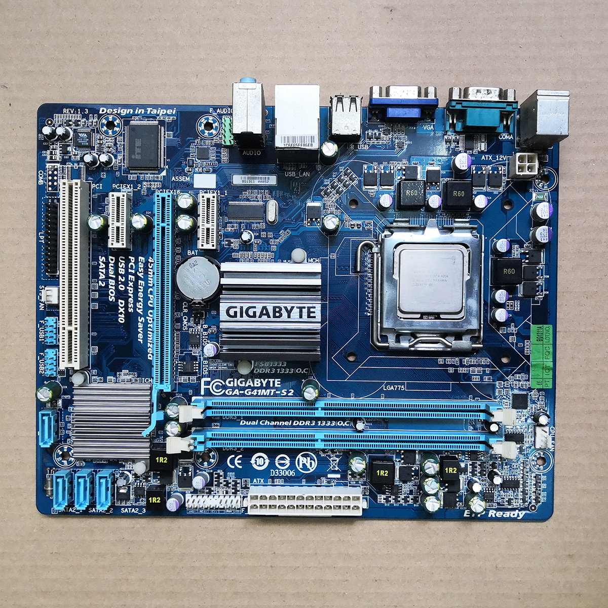 Gigabyte/技嘉G41MT-S2 GA-G41MT-S2P、GA-G41MT-D3P全集成送CPU
