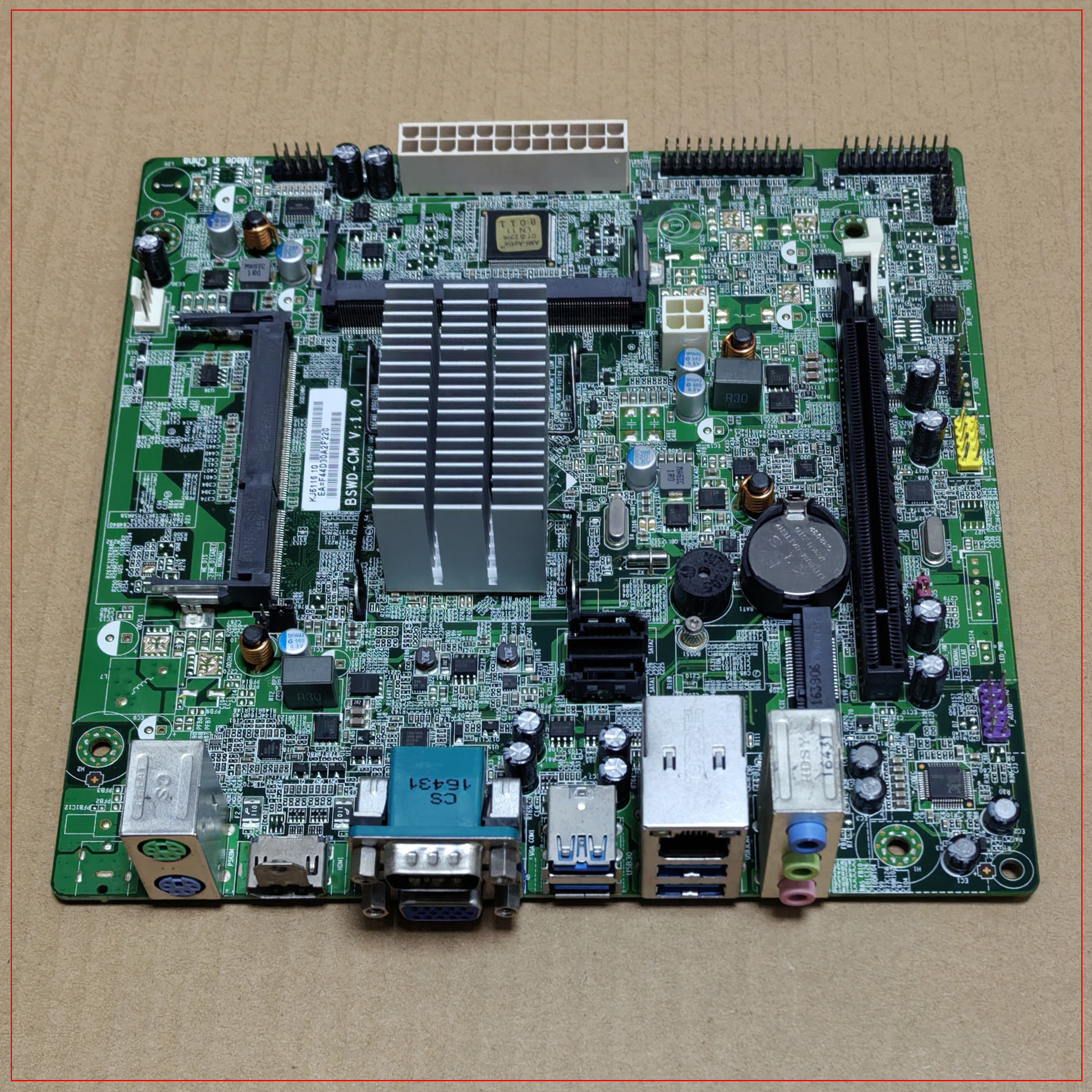 Haier/海尔BSWD-CM V：1.0主板 集成J3160处理器 DDR3L笔记本内存