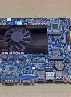 I3-2310M超薄收银机主板JXD-988TB6Y-2C2EU 双EDP双COM口 LPT