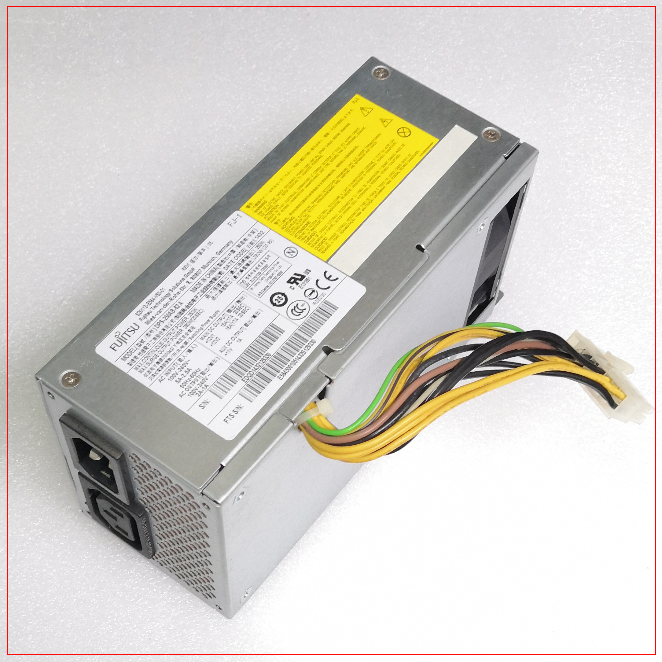 富士通D12-250P1A DPS-250AB-62 AA 250W台式机 设备电源16针电源
