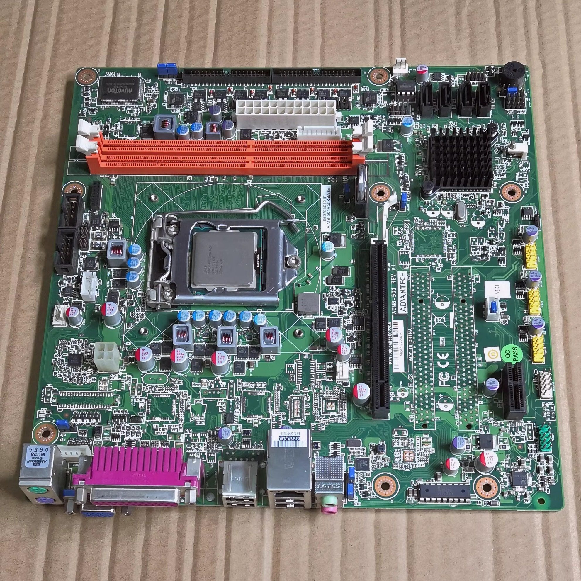 H61工业板研华AIMB-501VG-KSA1E图片