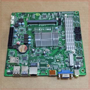 5组SATA口ATX电源 17低功耗NAS飞牛 库新蜗牛J1900 ITX超薄主板17