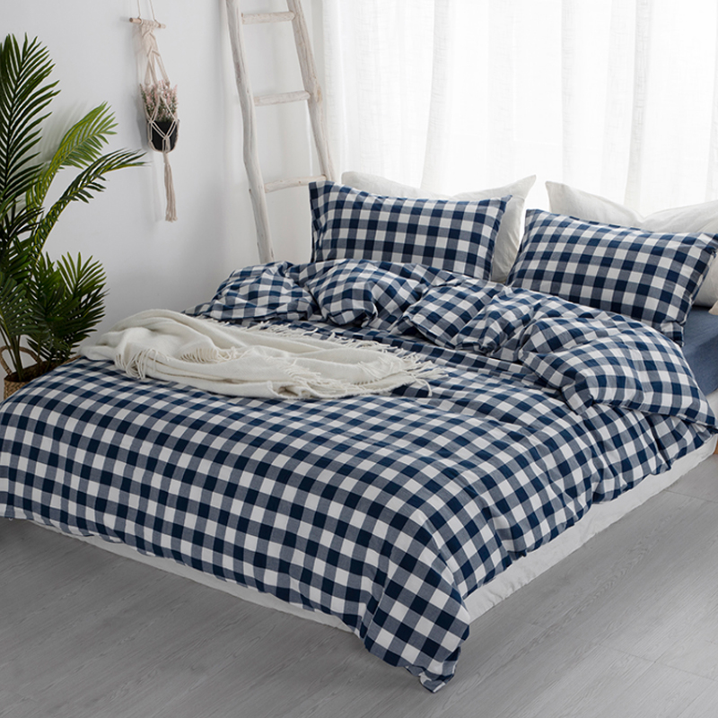 床单款床笠款三件套水洗棉色织