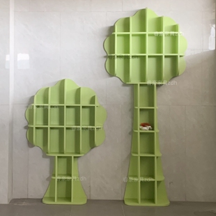 zdh创意拼接树型书架幼儿园儿童绘本收纳学校主题图书馆经济型