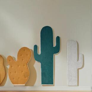 ins仙人掌墙饰枪枪迷案装饰布置儿童休闲娱乐区空间美陈设计定制