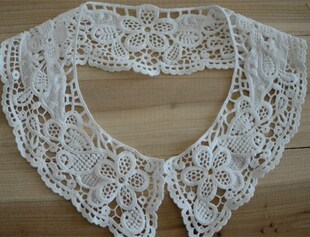 DIY服装辅料本白色纯棉衣服假领子50CM*7CM