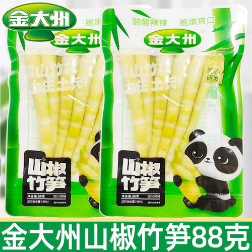 金大州山椒竹笋88g袋装下饭菜