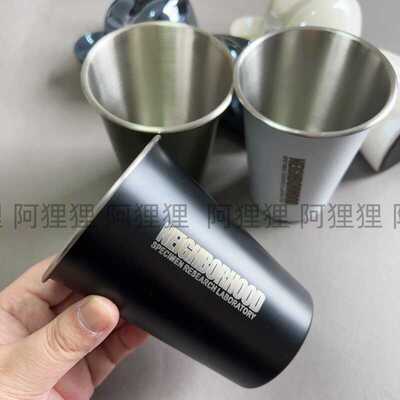 NBHD潮牌不锈钢单层加厚冷饮杯