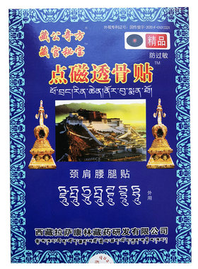 点磁透骨贴颈肩腰腿贴肩部颈部腰部腿部藏宫秘宝藏公奇方