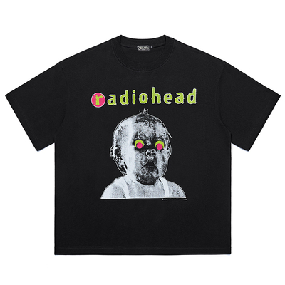 短袖短袖Radiohead潮牌摇滚乐队