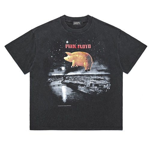 短袖T恤PinkFloyd潮牌青少年