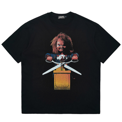 短袖T恤CHUCKY重磅潮牌男士