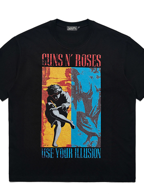 枪炮与玫瑰Guns N' Roses雅典学派重磅美式复new vintage古着高街
