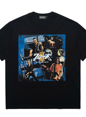 武装战线CROWS ZERO摇滚乐队热血高校小栗旬铃兰之巅重磅短袖T恤