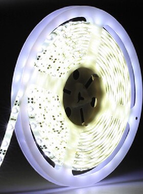 LED3528灯带60灯/米12V装饰防水灯带 白/暖白/红/绿/蓝/黄/粉/紫