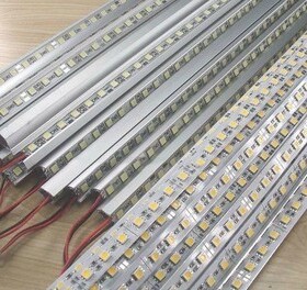 高亮led硬灯条黄金珠宝柜台展柜LED硬灯条5050 5630 7020 硬灯条