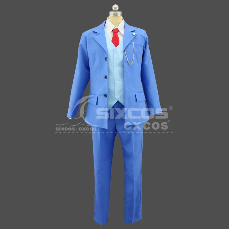 逆转裁判5 成步堂龙一 COS服装定做 Gyakuten Saiban 5 Phoenix W