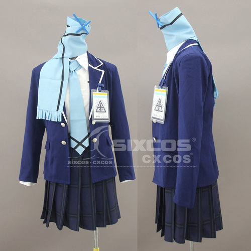 碧蓝档案 砂狼白子COS服装定做 Blue Archive シロコ COSPLAY Cos