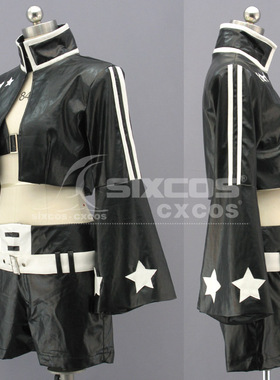 V家VOCALOID 黑岩射手 镜音铃 连Kagamine Len COS服定做Cosplay