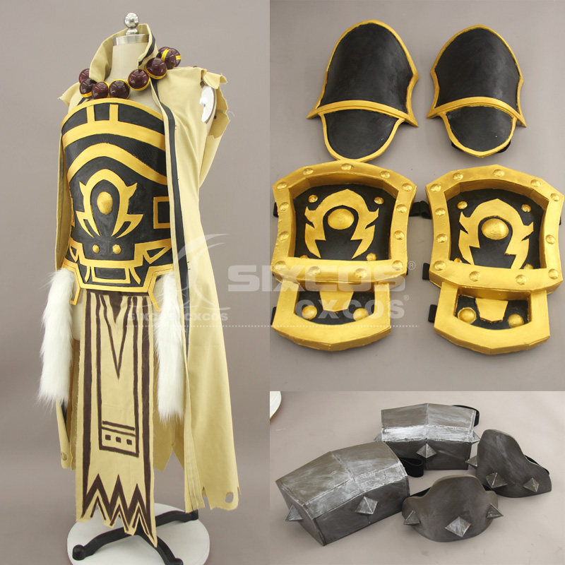 萨尔 魔兽世界 COS服装定做 World of Warcraft Thrall Cosplay C