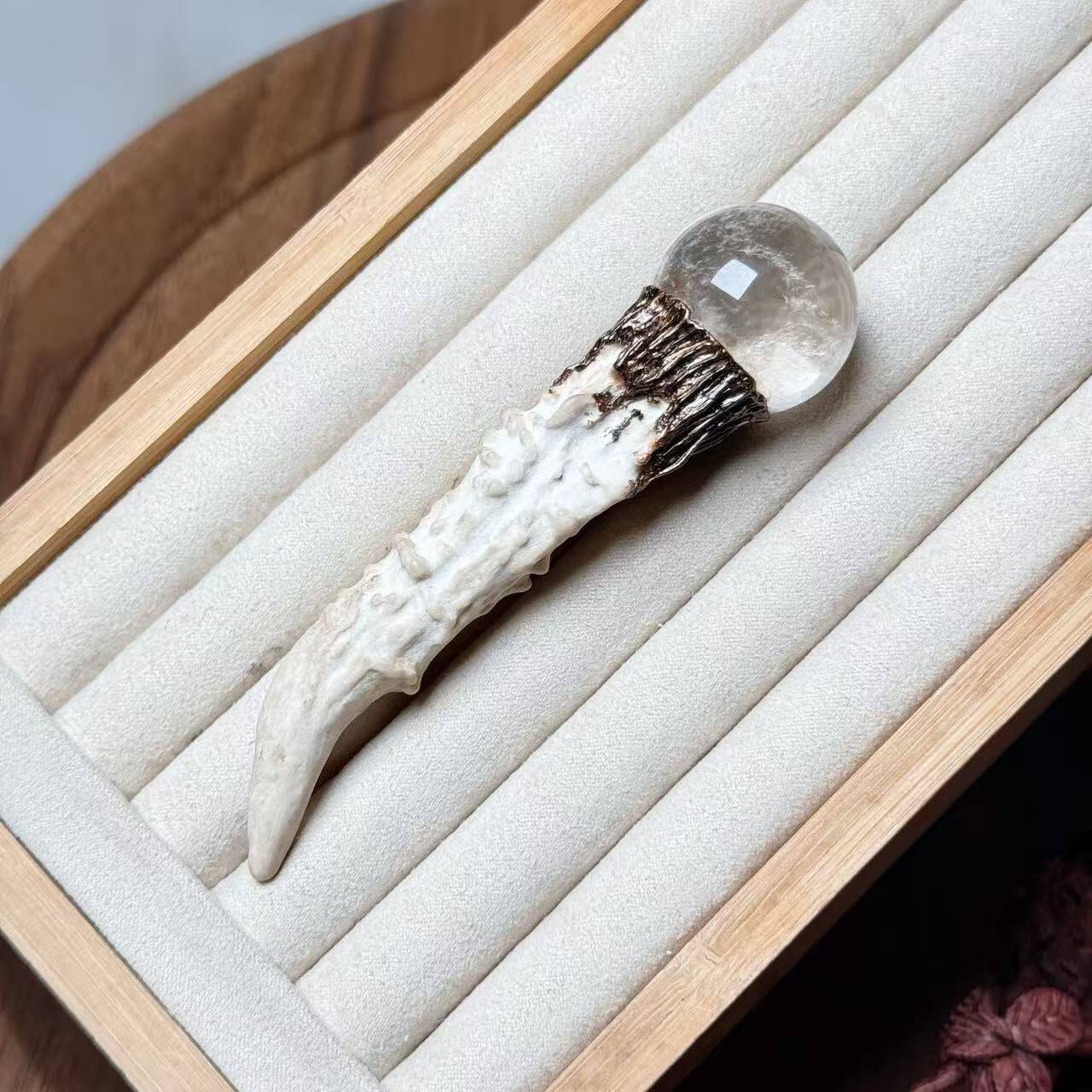 《鹦鹉梨严选》 有球必应按摩棒 10cm左右