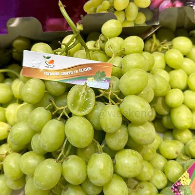 智利甜地球青提子无籽脆甜当季