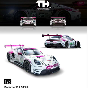 【预售】TH 保时捷911GT3 R 2025勒芒24h合金车模
