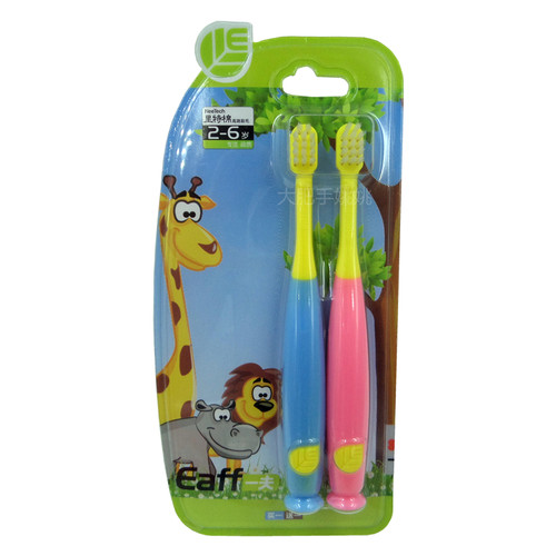 一夫eaff38022-6岁防蛀儿童牙刷
