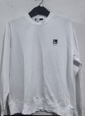 S2QTX00103利家秋季新款时尚商务休闲帅气圆领印花百搭长袖T恤男