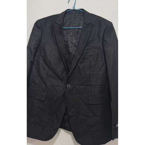 2QXF041 221 291YA利家男装老款商士修身通勤提花平驳领西服外套