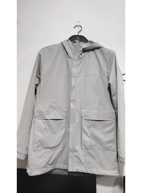 L236FY60281S利家男装春季时尚休闲通勤商务百搭连帽风衣外套