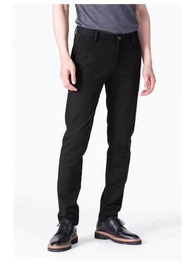 20QXK90201 90301 90601 90801 90901男款秋修身休闲中腰小脚长裤