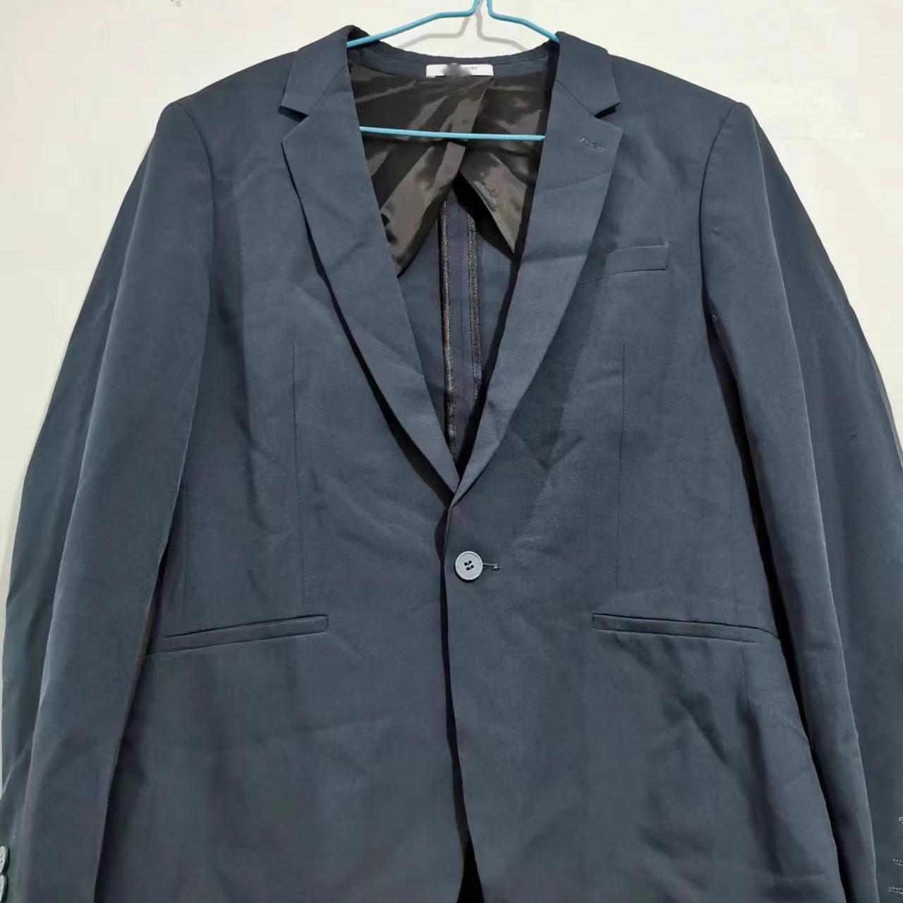Q2CXF041SA利男春季新款商务正装上班时尚修身有型九分裤西服套装